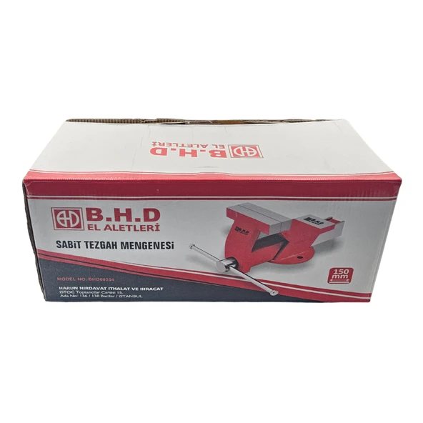 Fixonic B.H.D BHD00354 150mm Sabit Tezgah Mengene - Resim 6