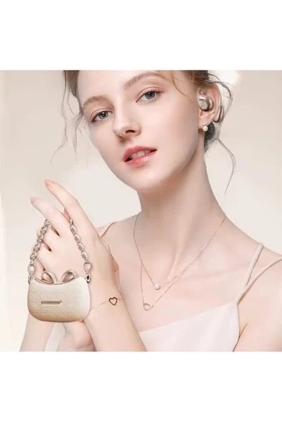 Kulak İçi Kulaklık Çanta Görünümlü Bluetooth Kulaklık Ows Spor Kulaklık Klip Kulaklık YX46 - 2