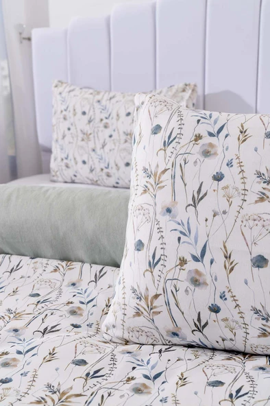 Rivaİstanbul Gardenya Tek Kişilik Nevresim Takımı Pamuklu - Resim 5