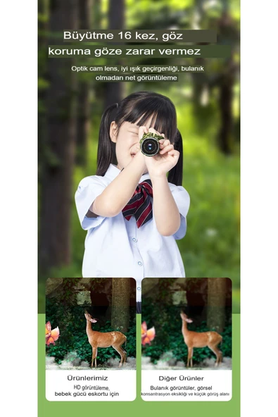 Çocuklar için IPS Ekranlı Oyunlu Teleskop Dijital Kamera/Video Hevesli Çocuklara Mükemmel Hediye - 2