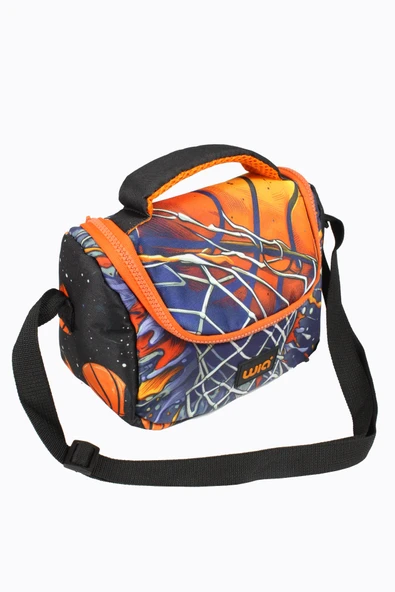 WIA SW030 Basketbol - 3' Lü Okul Çantası Seti - Sırt Ve Beslenme Çantası + Kalemlik - 3