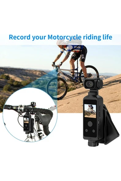 K850H 4K Kameralı 3 Eksen Gimbal Sabitleyici Video Kaydedicili 1,3 Inç LCD Ekran, 16MP - 7