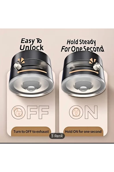 Vakumlu Telefon tutucu - Resim 2