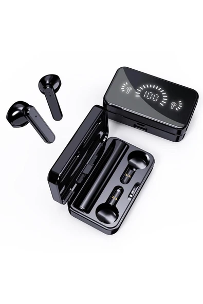 İos Android Uyumlu S20 Bluetooth Kulaklık Kablosuz Kulaklık Aynalı Powerbank Özellikli Yüksek Basslı - 5