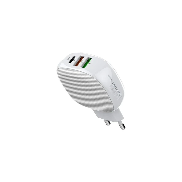 Ldnıo Hızlı Seyahat Şarj Cihazı 28,5W A3510Q Eu Pd + Qc3.0 + Otomatik Tanıma Ev Şarj Adaptörü - 1
