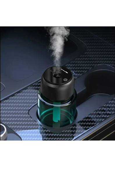 ŞARJLI ARAÇ İÇİ PARFÜM DİFÜZÖRÜ KOKULU HAVA NEMLENDİRİCİ HUMUDİFİER YILDIZ TAVAN LAZER - 4