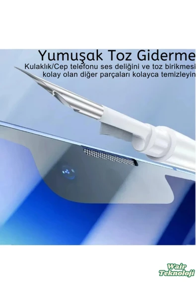 Airpods Bluetooth Kulaklık Temizleyici Elektronik Ürün Telefon Temizleme Kiti - 3