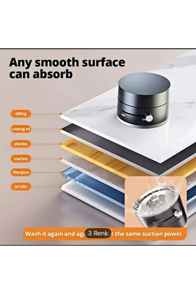 Vakumlu Telefon tutucu - Resim 3