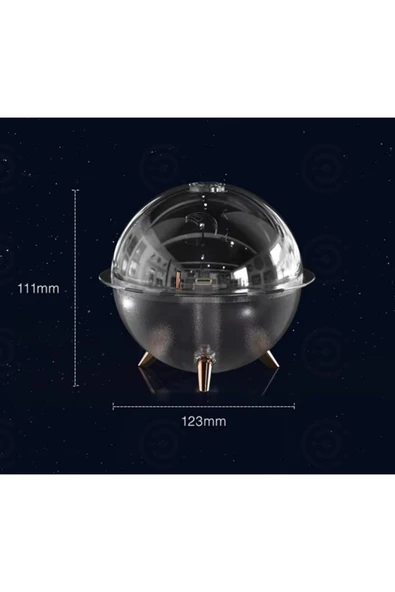 Hava Nemlendiricili Deniz Canlıları Işıklı Gece Lambası - 2