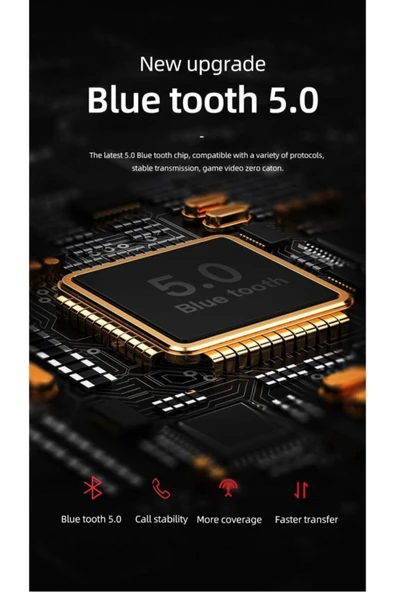 Ap2 Bluetooth 5.0 Kablosuz Kulaklık Aap2 - Resim 3