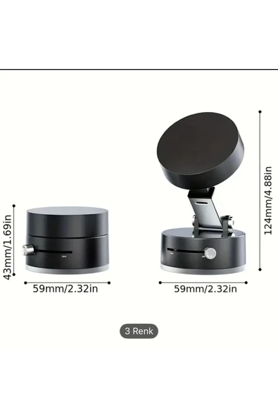 Vakumlu Telefon tutucu - Resim 4