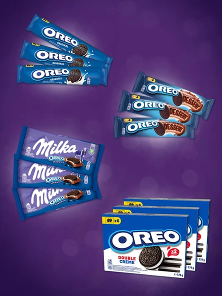 Oreoseverler Çikolata&Bisküvi Paketi (Oreo Çorap Hediyeli) - 6