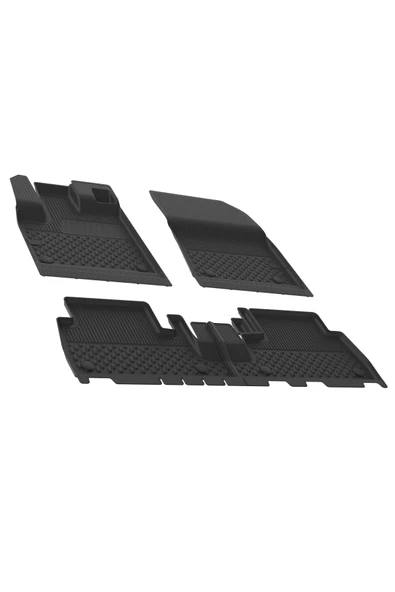 Sahler Opel Combo E 2019+ Uyumlu 4.5D Premium Havuzlu Oto Paspas ve Liner Marka 3D Bagaj Havuzu - 4