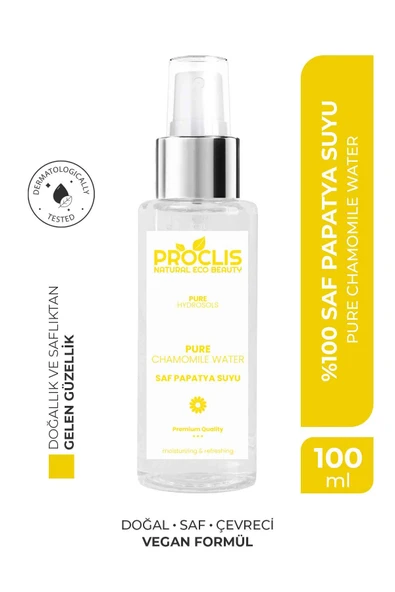 Papatya Suyu %100 Doğal Ve Saf 100 ml