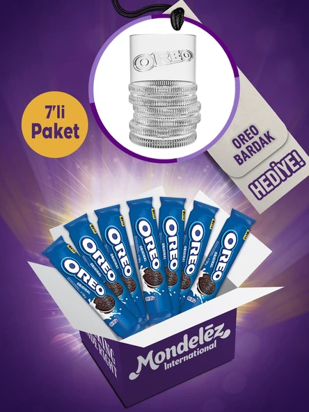 Oreo Bisküvi Seti (Oreo Bardak Hediyeli) - 4