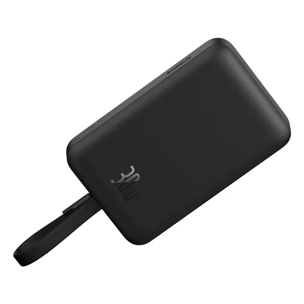 Baseus MgSafe Mini 30 W Siyah 10000 mAh Hızlı Şarj Kablosuz Powerbank - 2