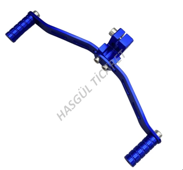 Motorsiklet cg  Alüminyum alaşımlı Mavi çift vites kollu motosiklet modifikasyonu  motorsiklet yedek parça aksesuar ürün görseli