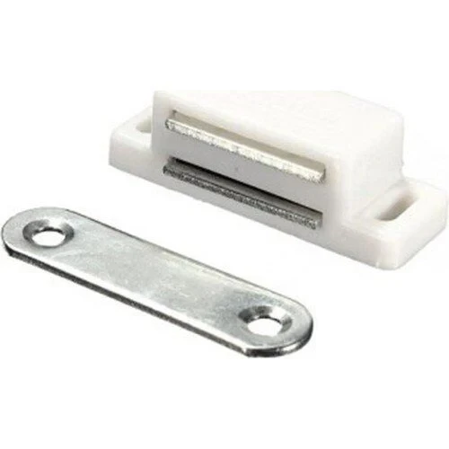 Mıknatıslı Plastik Mobilya Dolap Kapak Sineklik Çıt Çıt Kilit 12 Adet - Resim 3