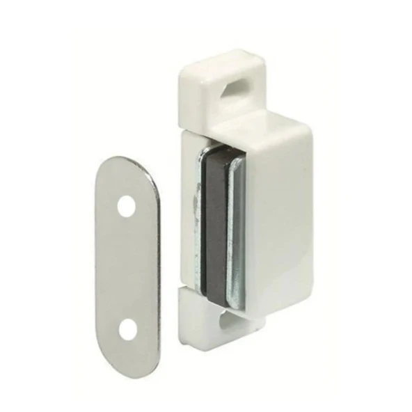 Mıknatıslı Plastik Mobilya Dolap Kapak Sineklik Çıt Çıt Kilit 12 Adet - Resim 4