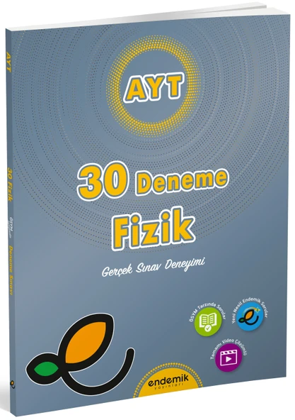 Endemik 2026 Ayt Fizik 30 Lu Deneme Sınavı ürün görseli