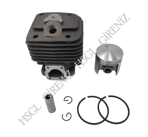 HSGL Motorlu Testere STIHL 08 Uyumlu 49 mm Silindir Piston Seti   Komple Yedek Parça - 2