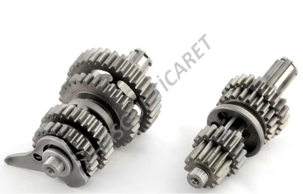 Hsgl Motorsiklet KH 100cc Cub 100 Şanzıman Komple cub model uygun Yedek Parça 51012 - Resim 2