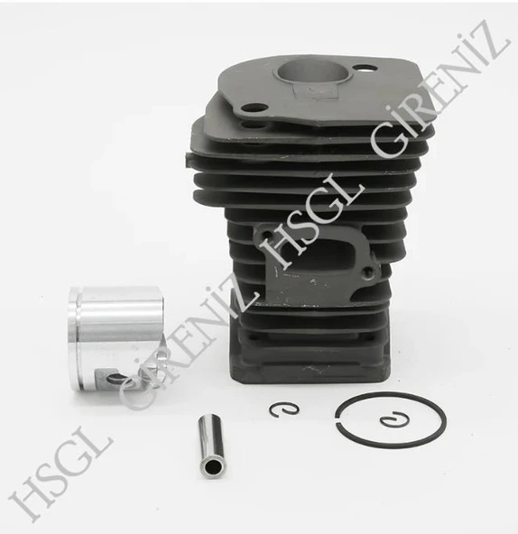 HSGL Husqvarna 340 Uyumlu 40 mm Silindir Piston Seti Motorlu Testere Yedek Parça - 2