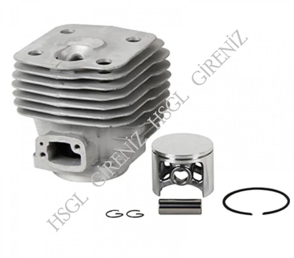 HSGL Husqvarna 288 Uyumlu 54 mm Silindir Piston Seti  Motorlu Testere Yedek Parça - Resim 4