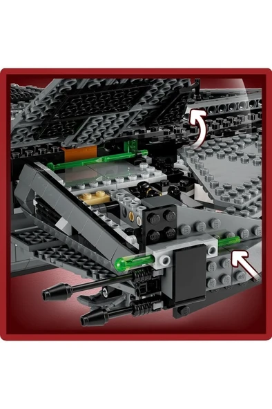 LEGO ® Star Wars™ The Justifier™ 75323 - 9 Yaş ve Üzeri Çocuklar için Yapım Seti (1022 Parça) - 7