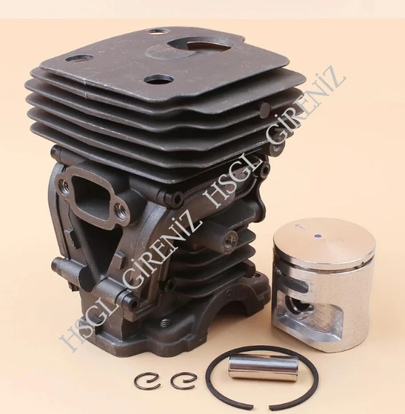 HSGL Motorlu Testere Husqvarna 435 440 Uyumlu 41mm Silindir Piston Seti Kaliteli Muadil Yedek Parça - 3