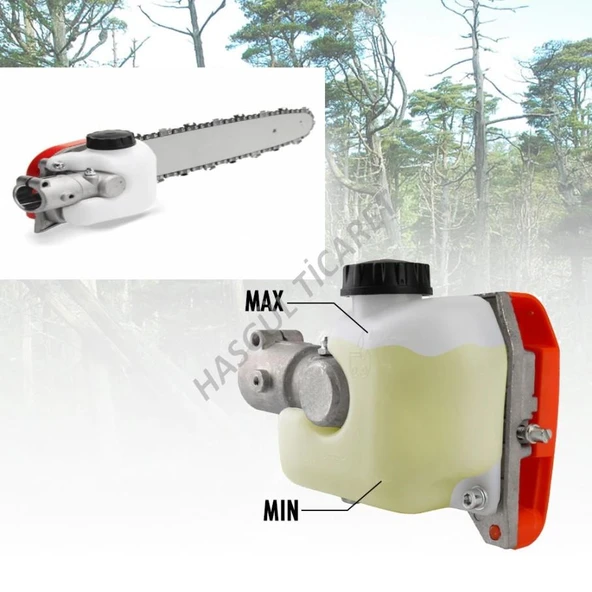 Hsgl Motorlu Tırpan Dal Budama Aparatı 9 DİŞ 28 MM yüksek dallar budama aparatı - 6