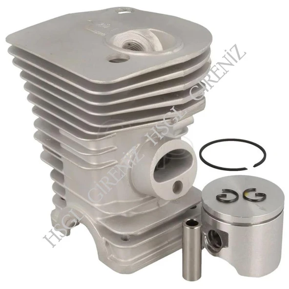 HSGL Husqvarna 345 Uyumlu 42 mm Silindir Piston Seti  Motorlu Testere Yedek Parça - Resim 4