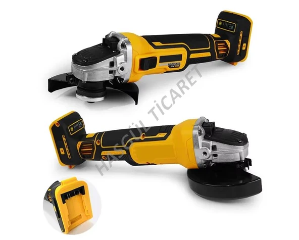 Hsgl Çift Akülü 24V Lityum Pilli Akülü Şarjlı Spral Taşlama 2x5 Ah Akü X-Lion - 4