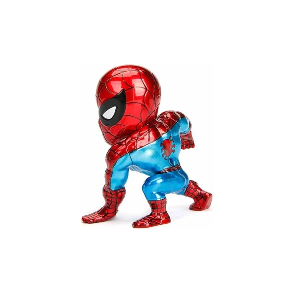Jada Die Cast Classic Spider-Man Metal Figür - Resim 4