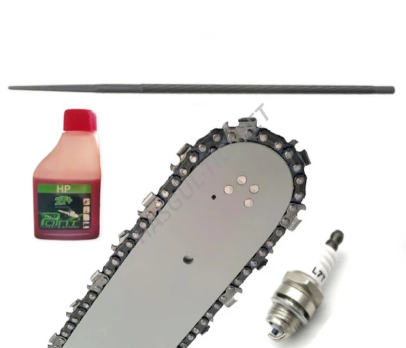 Hsgl Motorlu Testere Homalite Uyumlu 3/25 33 Diş Kılavuz 2T yağ Buji Eğe Set Homalite 250 252 290 300 340c 385 Modellere uyumlu ürün görseli