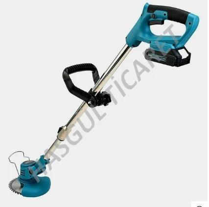 Hsgl Çift Akülü Şarjlı 2000W Ot Dal Çim Biçme Makinesi (Mavi) YPT-GCJ01 - 4