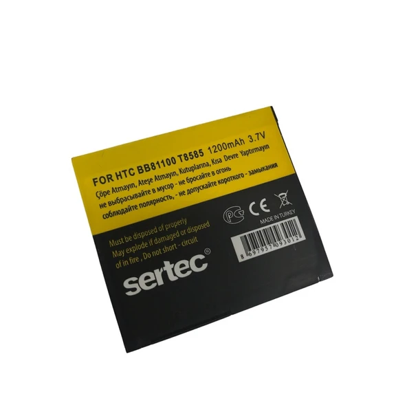 Htc   T8585 Hd 2 Leo 100 / Bb81100 Uyumlu Batarya Tg-53-vice/(1395) 3923