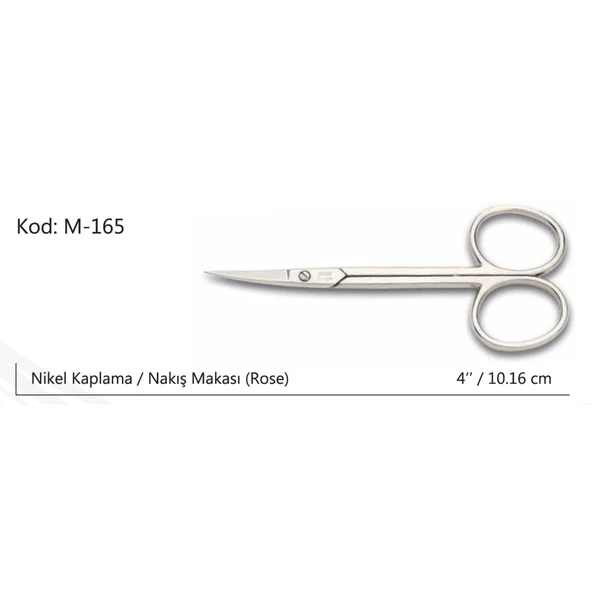 Rose Europe Nakış Makası Süper Kalite No:4 10,16 Cm Tg-53-vice/(1395) 3773 ürün görseli