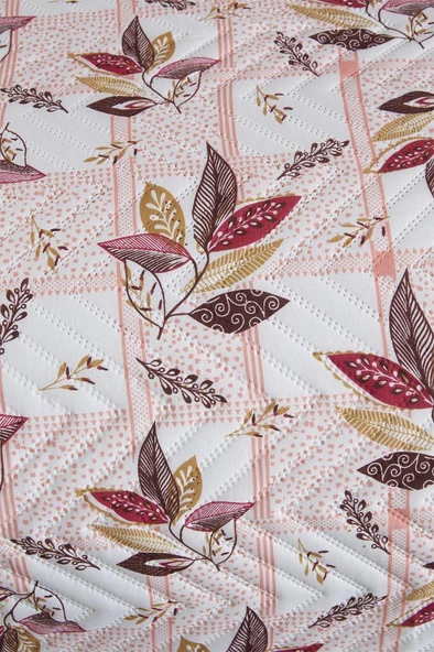 Ultrasonik Kapitoneli Zambak Çift Kişilik Yatak Örtüsü - Resim 4