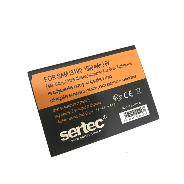 Samsung Galaxy S4 Mını İ9190 / J1 2016 Uyumlu Batarya Tg-53-vice/(1395) 3951
