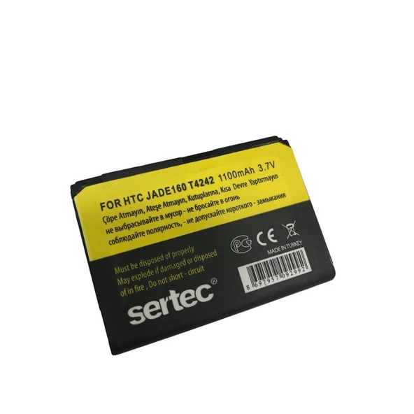 Htc   T4242 Touch Cruise / Jade160 Uyumlu Batarya Tg-53-vice/(1395) 3921