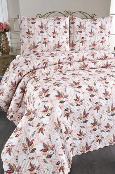 Ultrasonik Kapitoneli Zambak Çift Kişilik Yatak Örtüsü - Resim 2