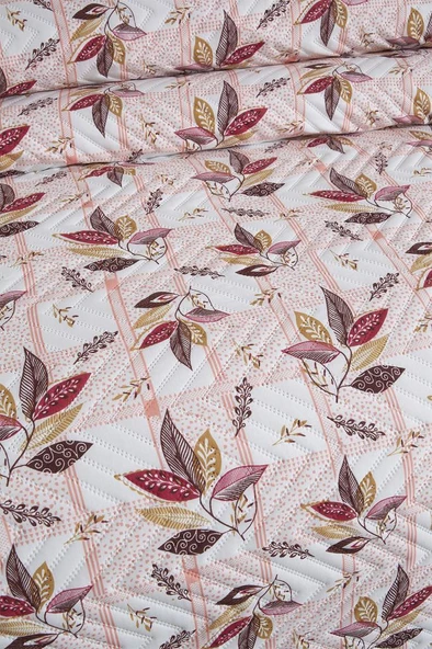 Ultrasonik Kapitoneli Zambak Çift Kişilik Yatak Örtüsü - Resim 6