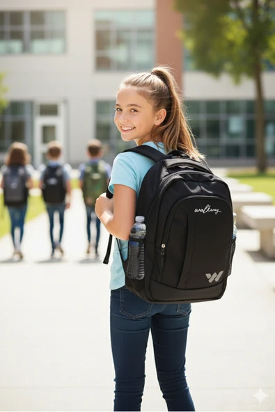 Walkway Siyah Füme Unisex Sırt Çantası Kupra