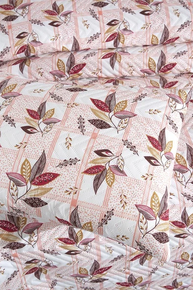 Ultrasonik Kapitoneli Zambak Çift Kişilik Yatak Örtüsü - Resim 8