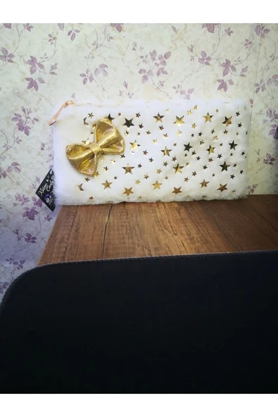 Dolphın Pc-630 Yaldızlı Peluş Kalem Çantası