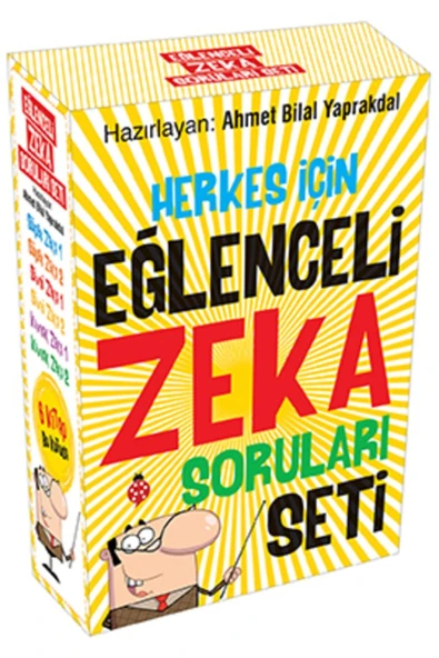 Herkes İçin Eğlenceli Zeka Soruları Seti 6 Kitap Uğurböceği