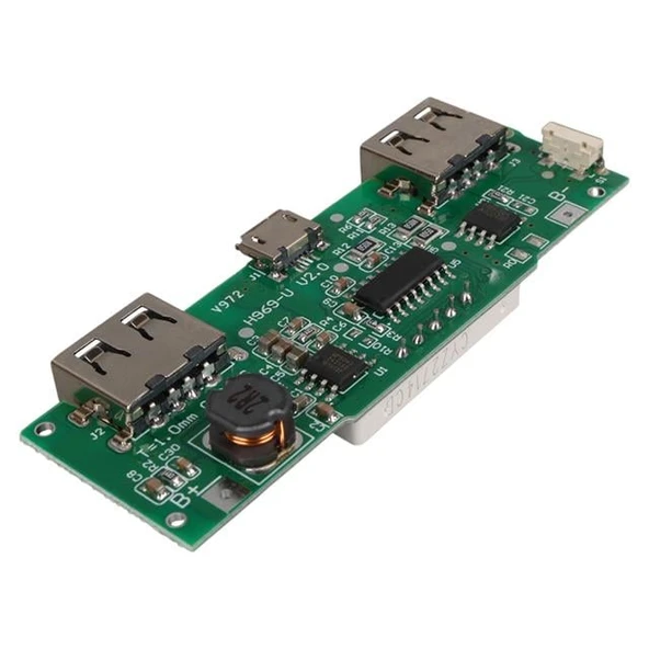 Weko WK-22851 Lityum Pil Powerbank Şarj Modülü Dijital Ekranlı İki Port 5V-2.1A - Resim 3