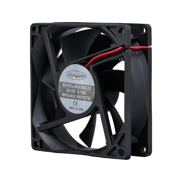 Powermaster IC-216 Fırçasız DC Fan 80X80x25mm 12 Volt 3 Pin (Seri 2) - 2