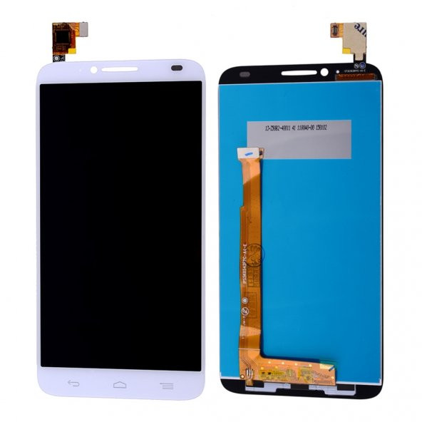 Alcatel One Touch İdol 2 Lcd Ekran Dokunmatik (Beyaz)
